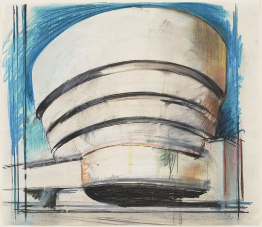Richard Hamilton. The Solomon R. Guggenheim -- Architect's visual