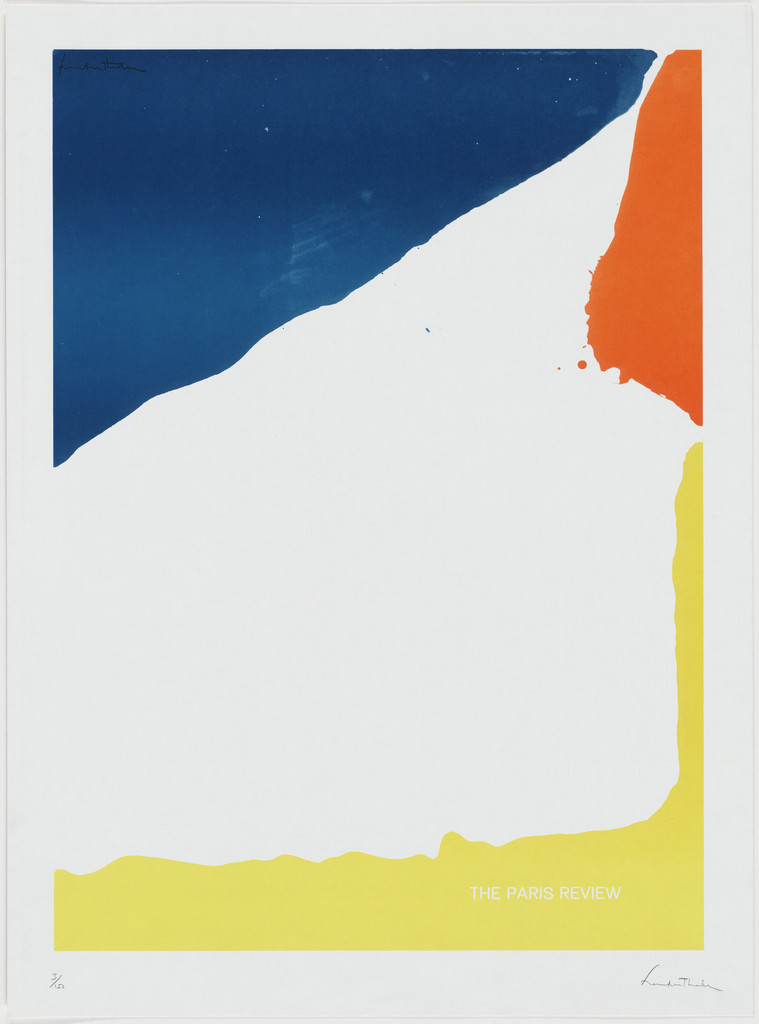 Paris Review by Helen Frankenthaler