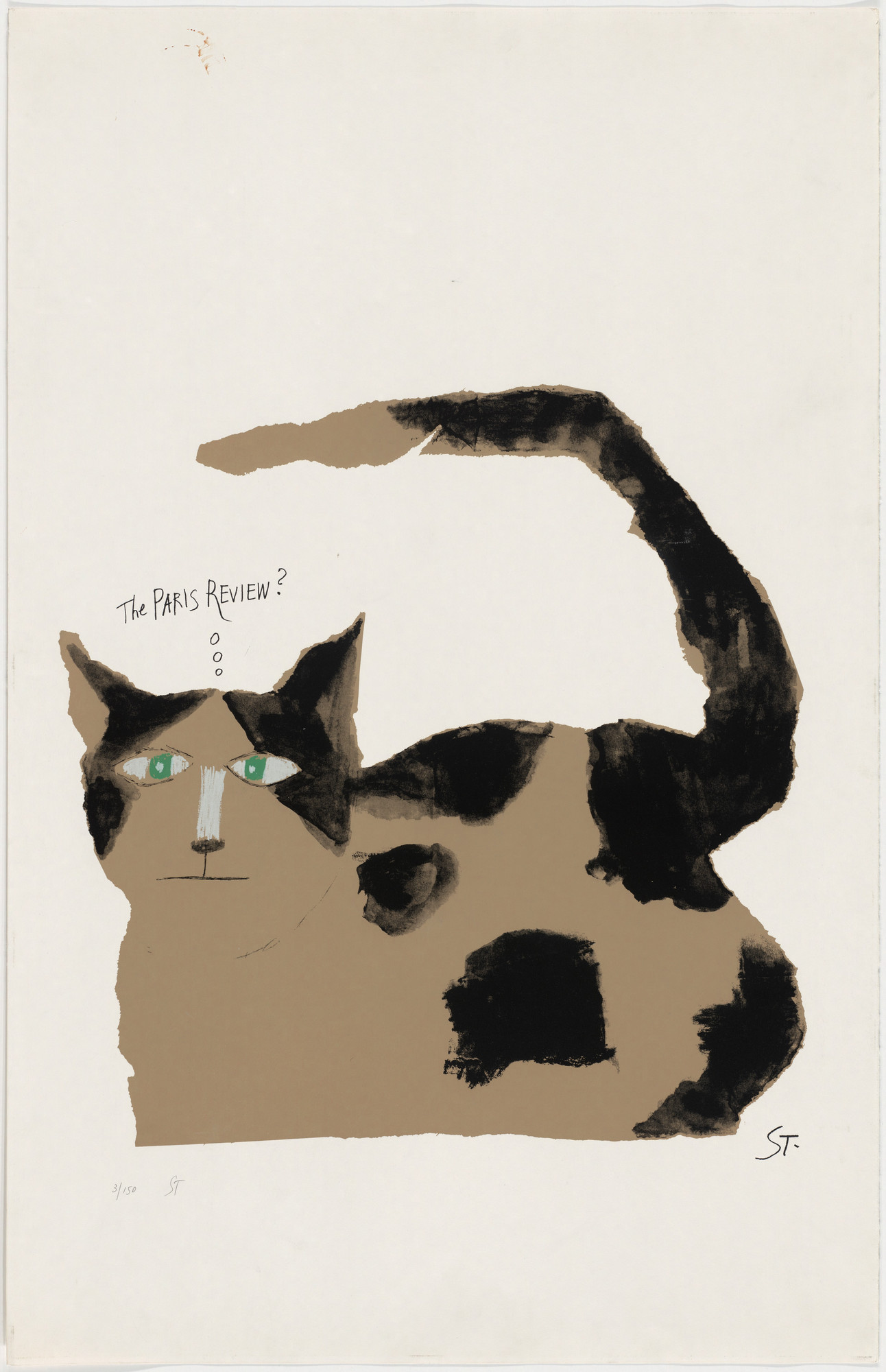 Saul Steinberg. The Paris Review?