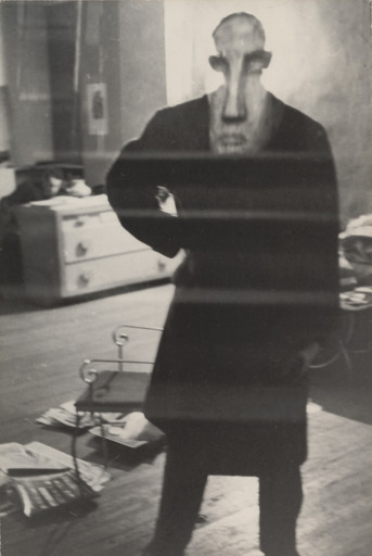 George Barrows in Robert Frank's Loft, New York
