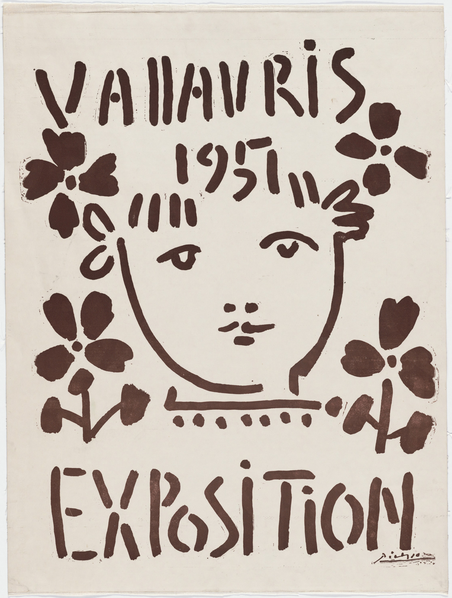 Pablo Picasso. Vallauris 1951 Exposition