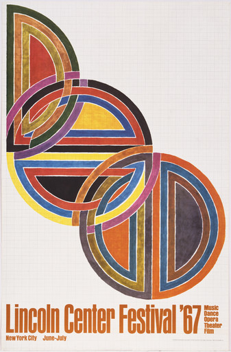 Frank Stella. Lincoln Center Festival '67. 1967 | MoMA