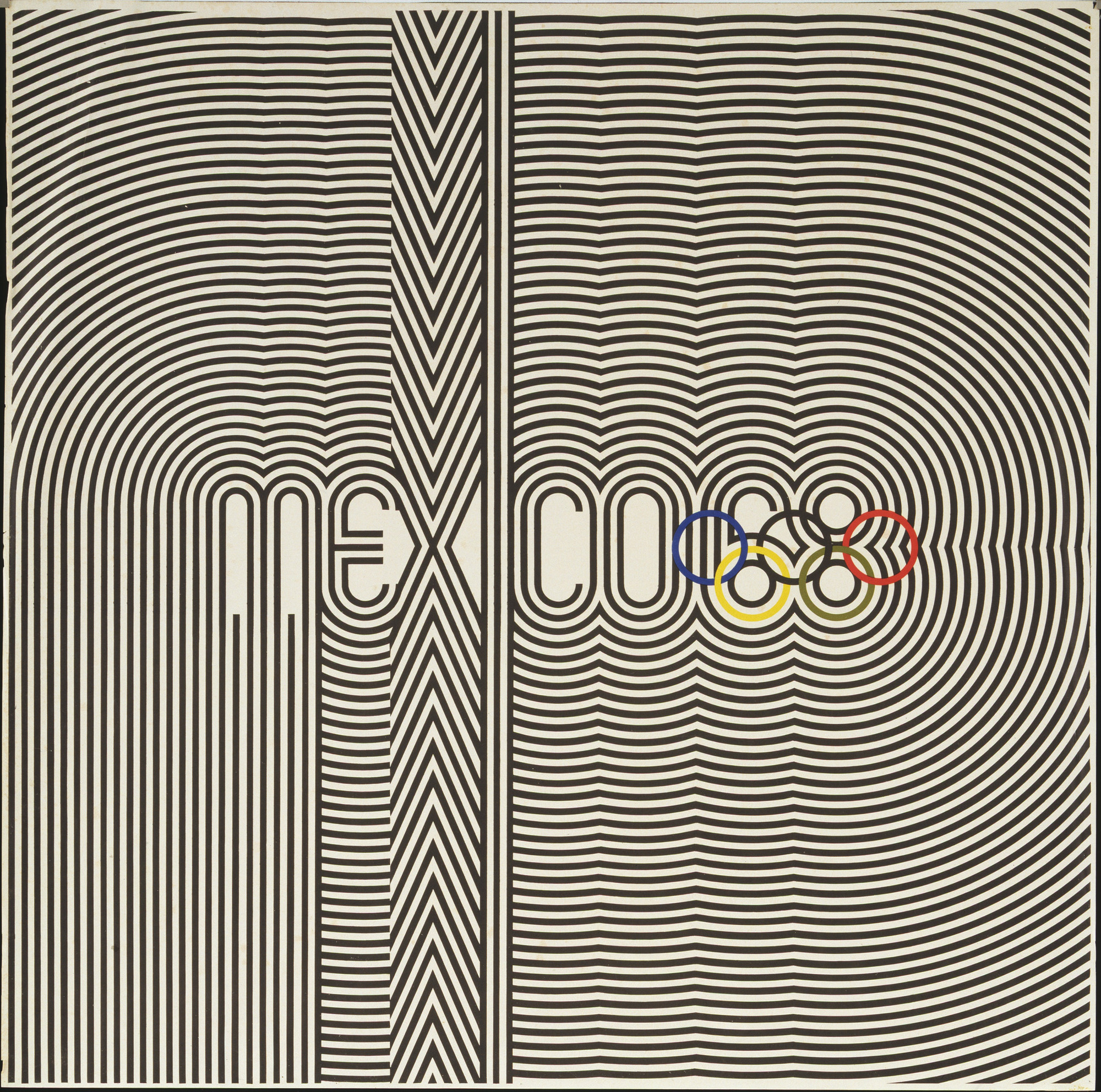 Eduardo Terrazas, Lance Wyman. Mexico 68. 1967 | MoMA