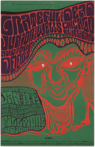 Grateful Dead, Junior Wells, Chicago Blues Band, and The Doors
