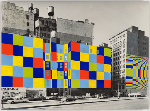 Project for a Painted Wall, New York City, New York