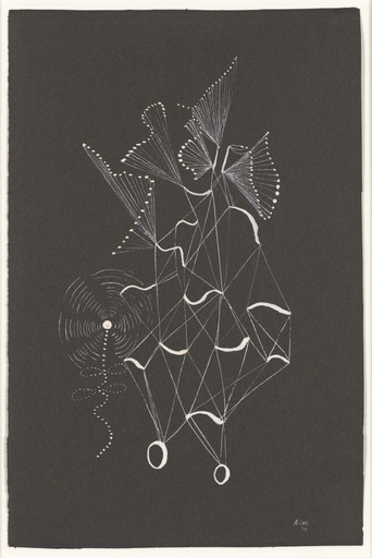 The Midnight Dance (La danse de minuit) from the series Crystals in Space