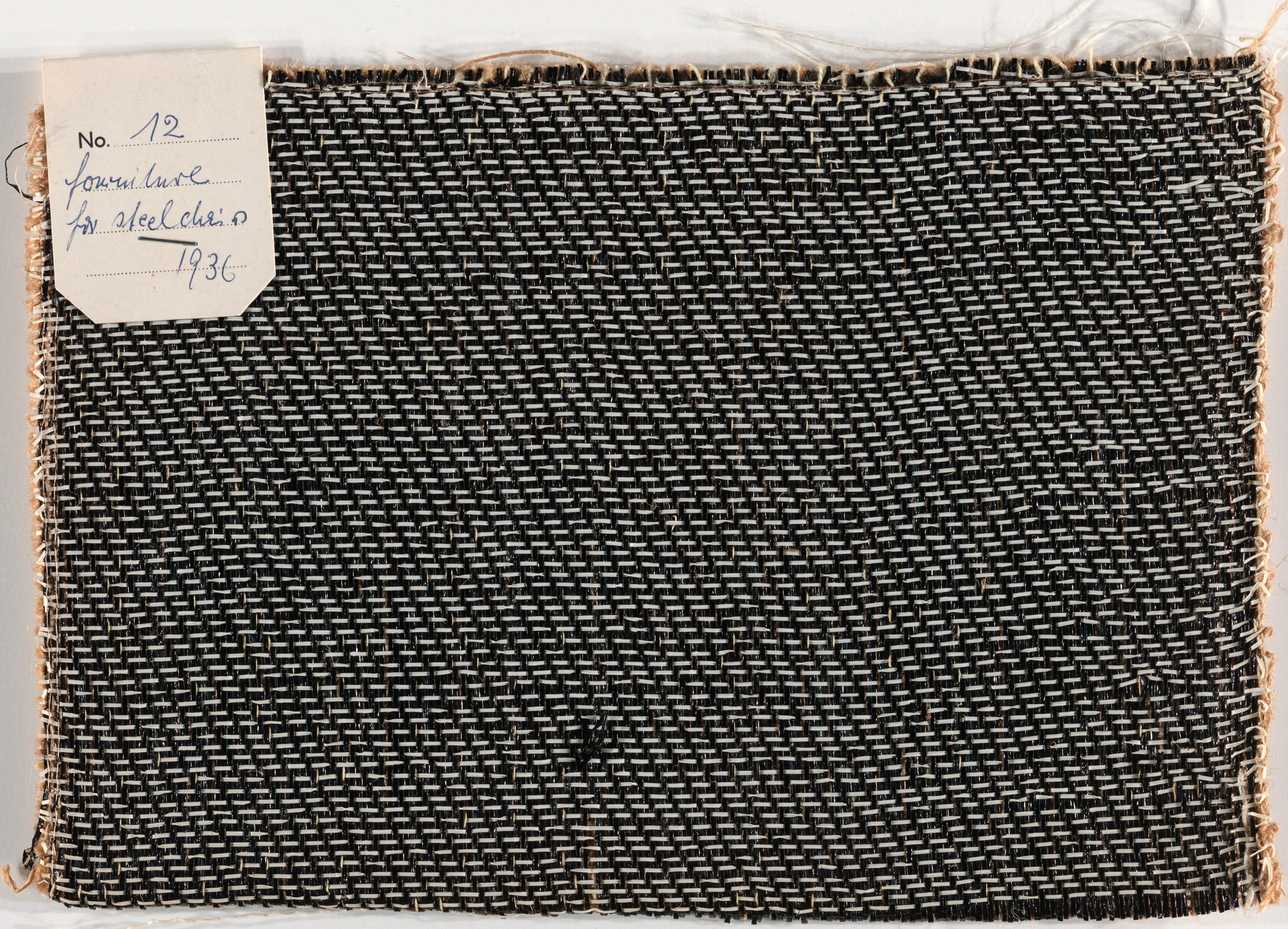 Gunta Stölzl. Upholstery fabric for steel chairs