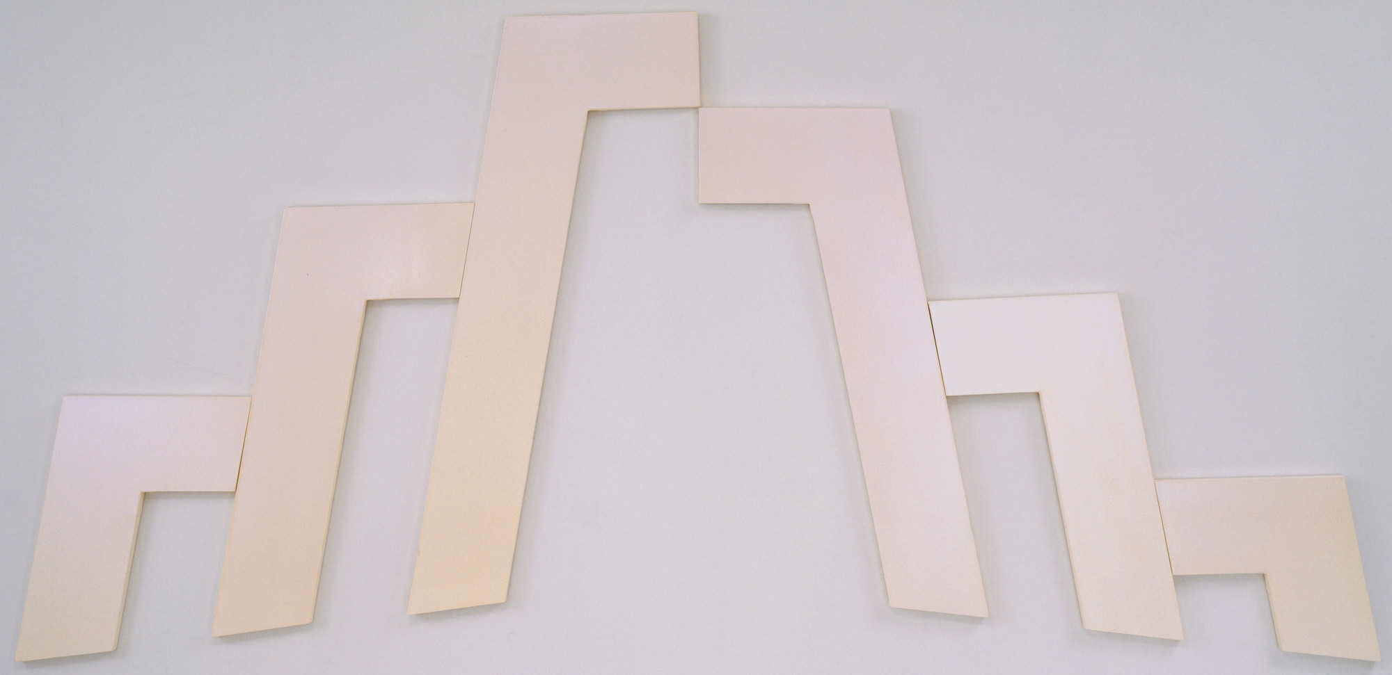 David Novros. VI:XXXII. 1966 (repainted in 1990)