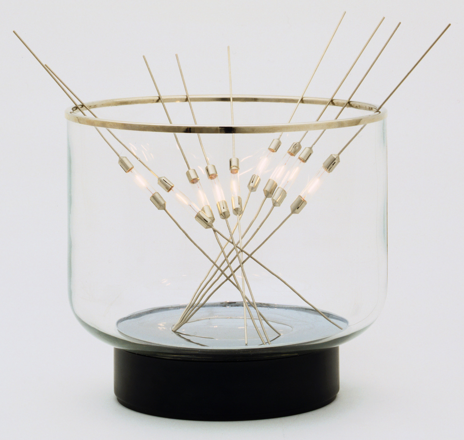 Theodore Waddell, Dante Bandini. Light Sticks Lamp (B 7 bowl model). 1970