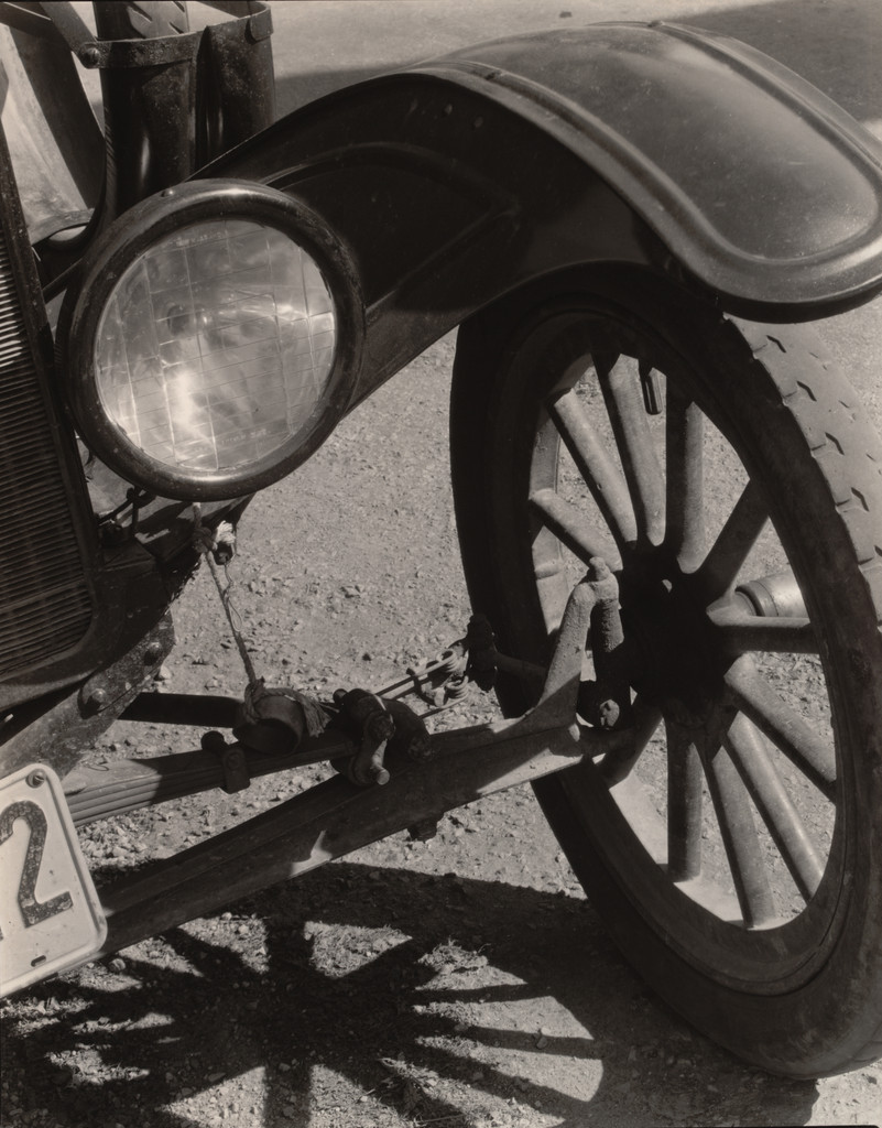 Ford Car, Ford Headlight and Wheel, Ralph Steiner, 1929