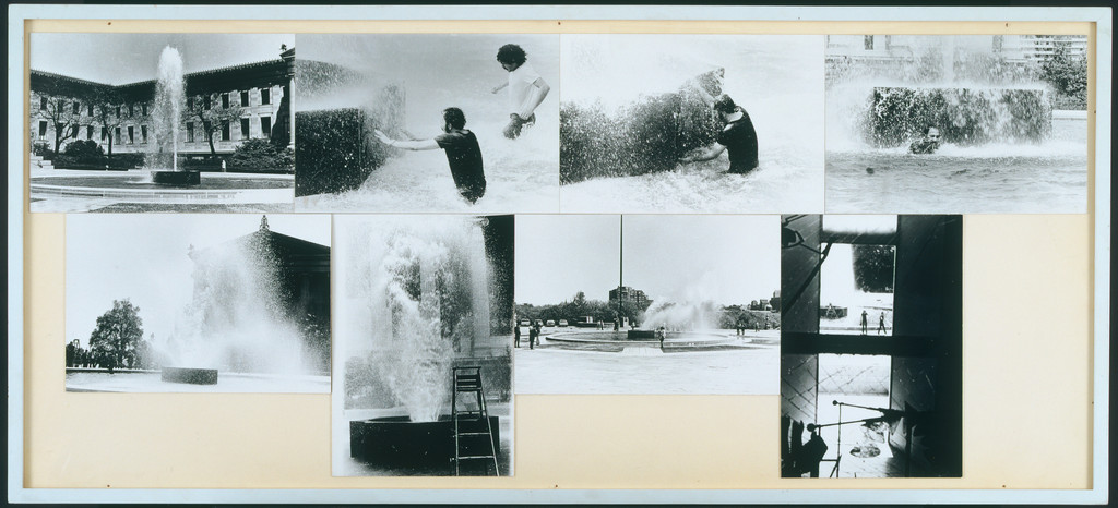 Deflected Fountain 1970, For Marcel Duchamp