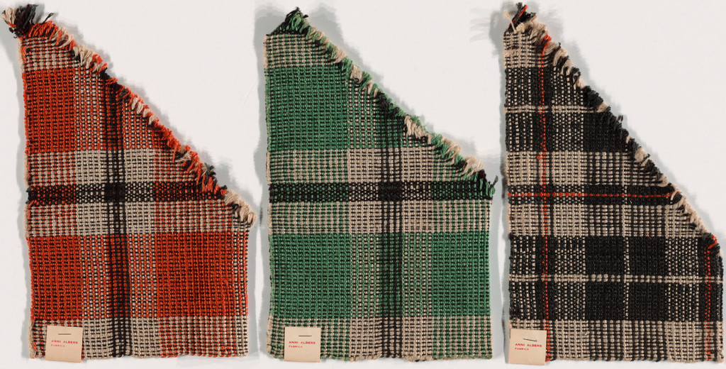 Bedspread Material for Harvard Graduate Center Dormitory by Anni Albers