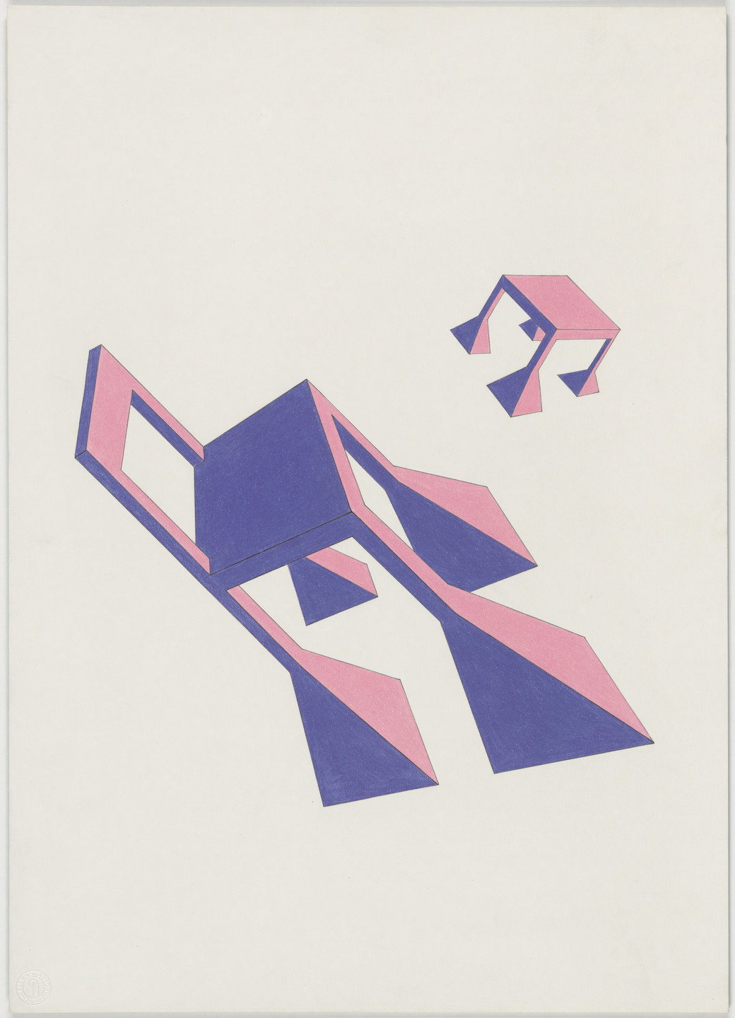 Alessandro Mendini. Project for a Piece of Furniture. 1974