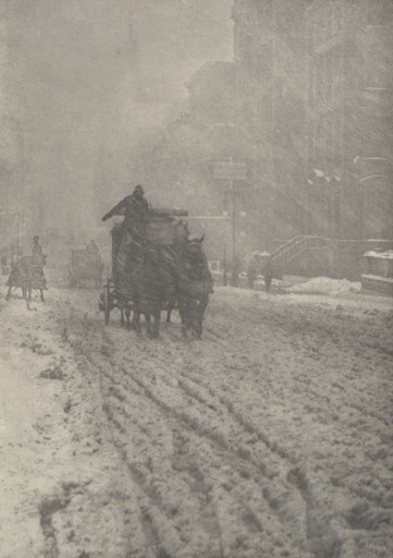Alfred Stieglitz. Winter, Fifth Avenue. 1893
