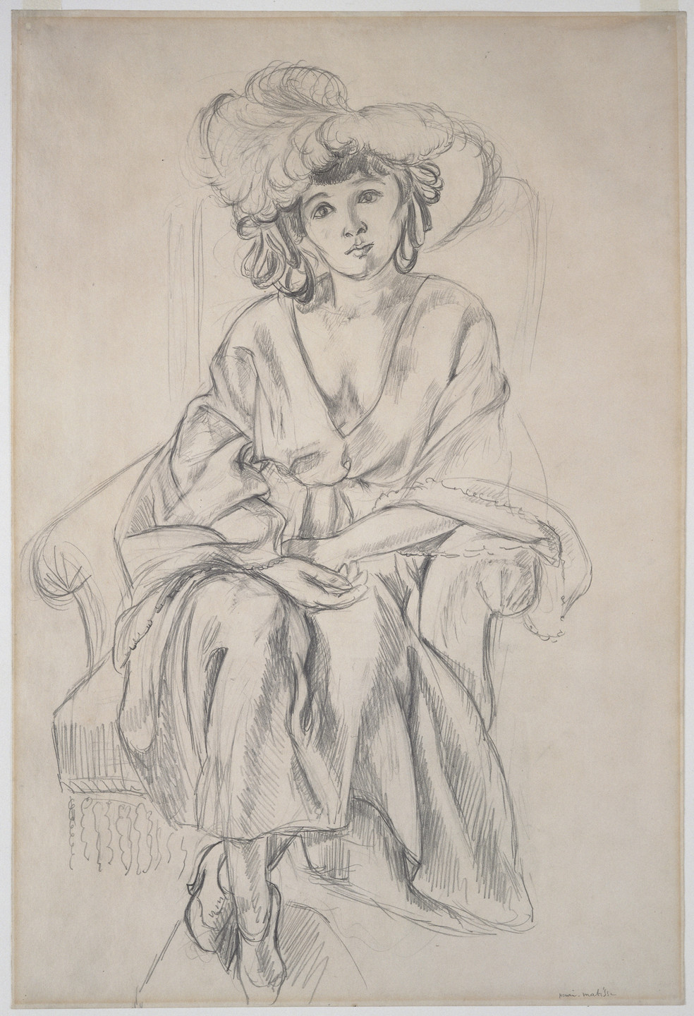 Henri Matisse. The Plumed Hat. 1919