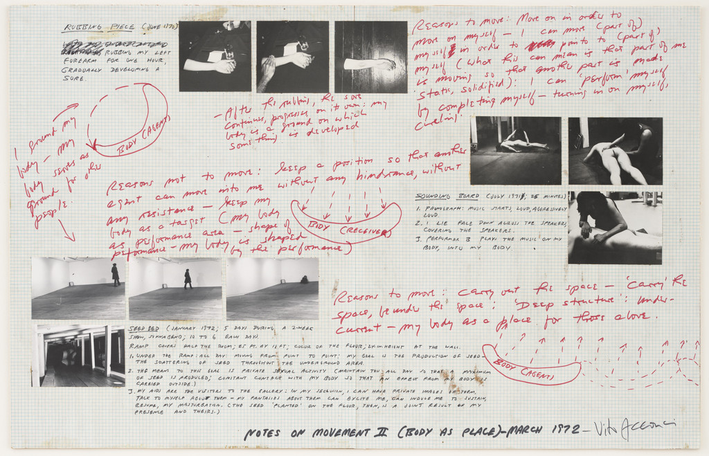 Notes on Movement II (Body as Place)
