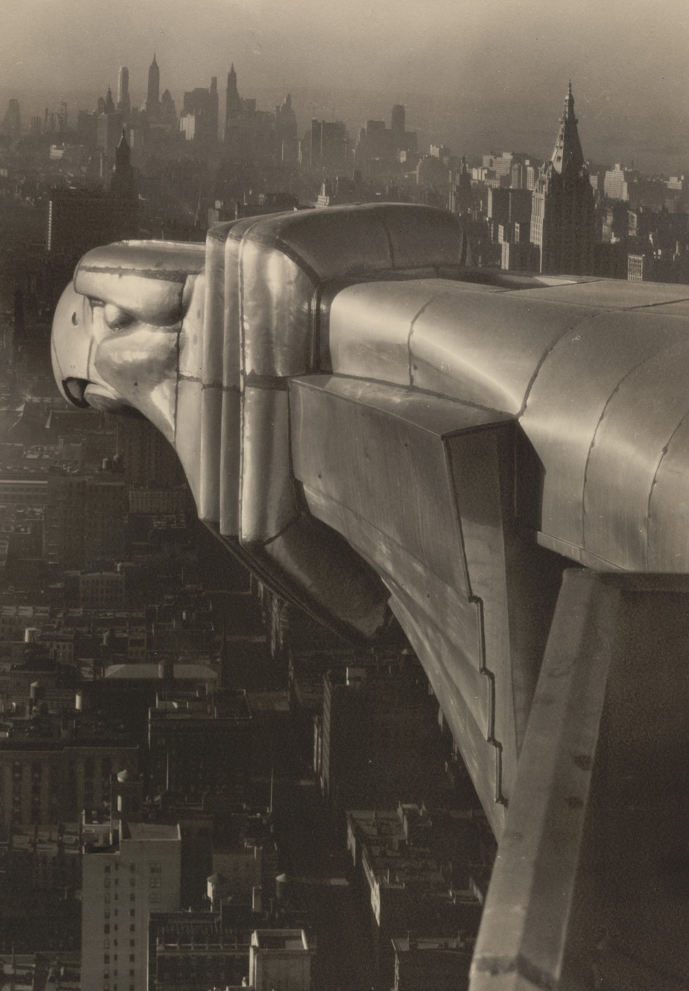 Margaret Bourke-White. Ornamental Gargoyle, Chrysler Building. 1934