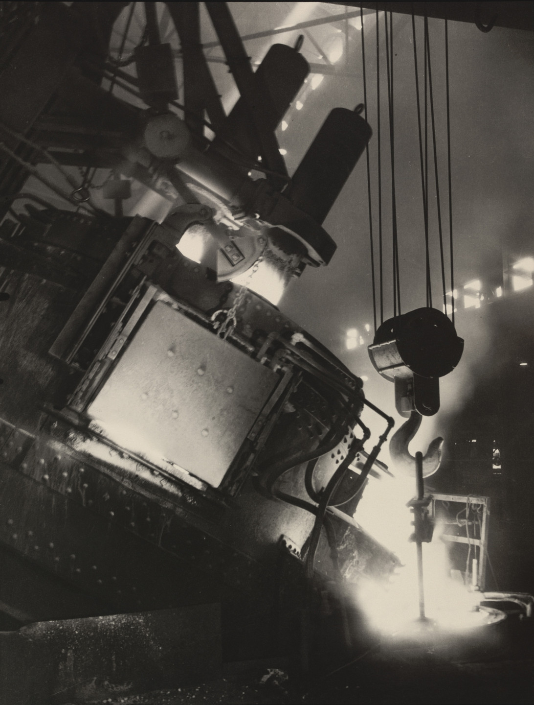 Margaret Bourke-White. Electric Furnace, Ludlum Steel Co., Dunkirk, New York. c. 1930