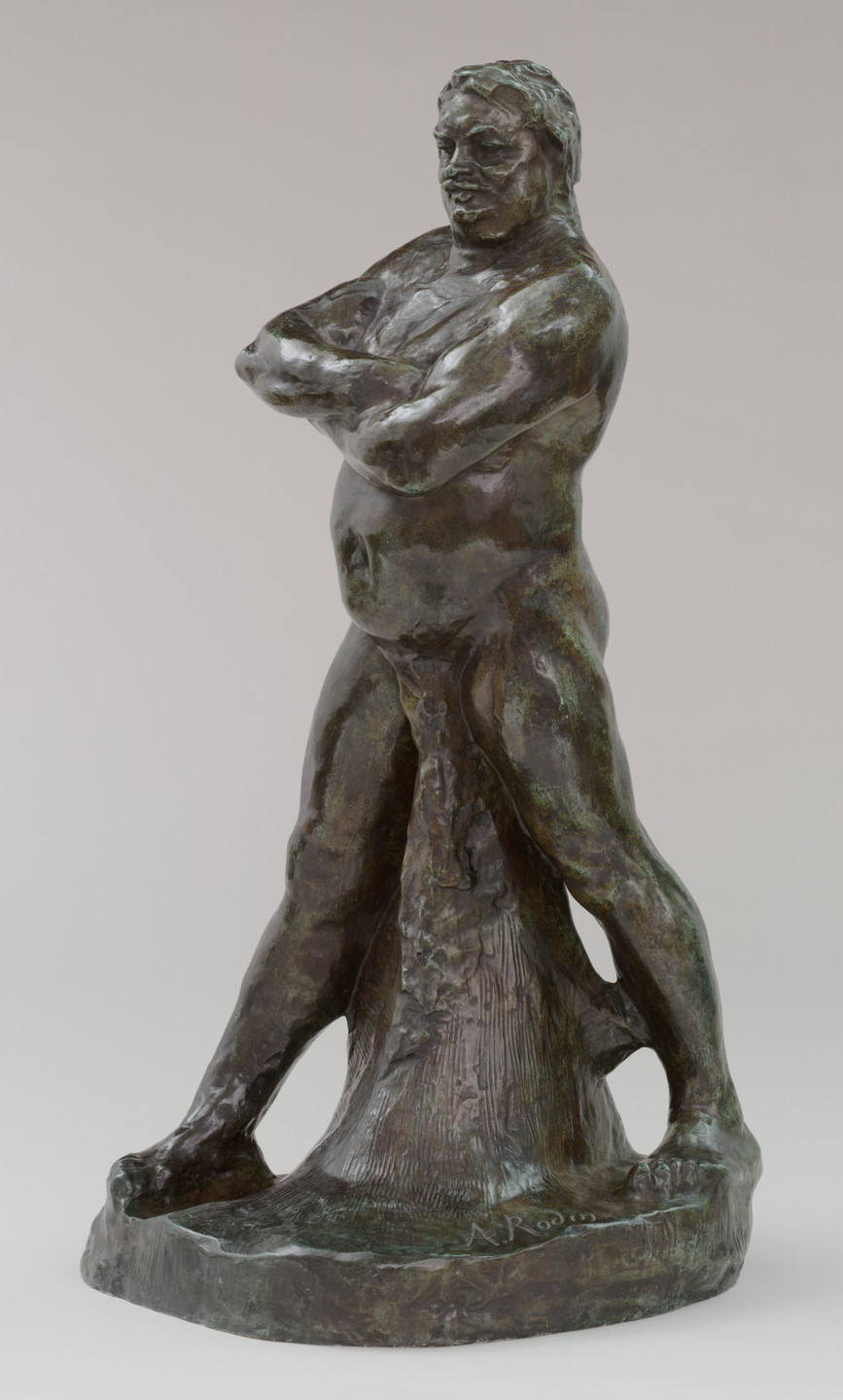 Auguste Rodin. Naked Balzac with Folded Arms. 1892 (cast 1966)