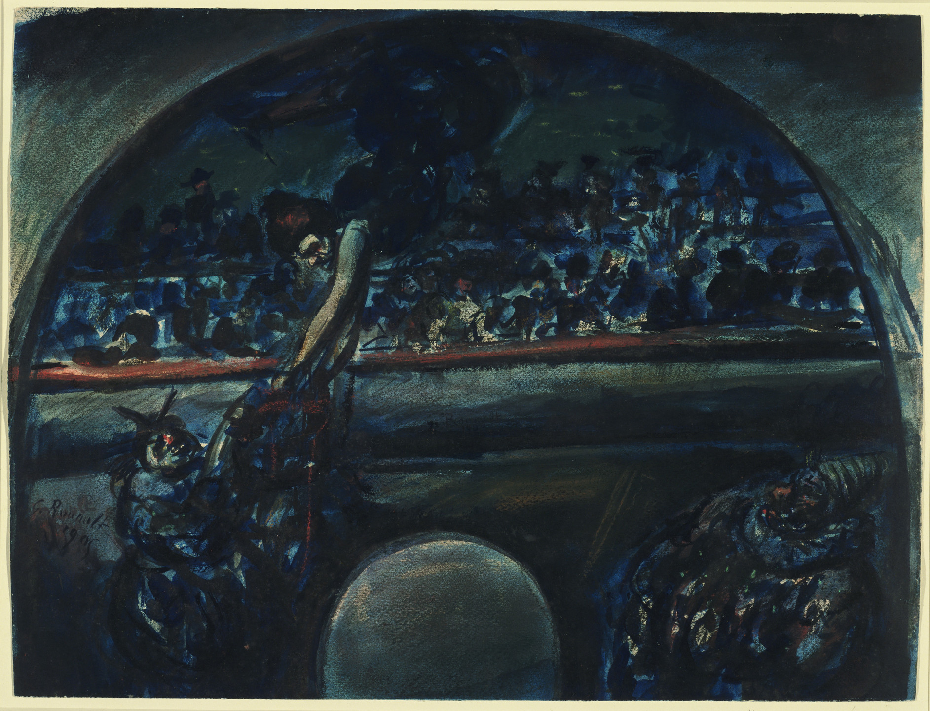 Georges Rouault. Circus Act. 1905