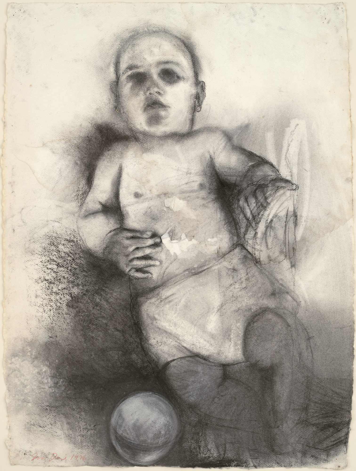 Jim Dine. Third Baby Drawing. 1976 | MoMA