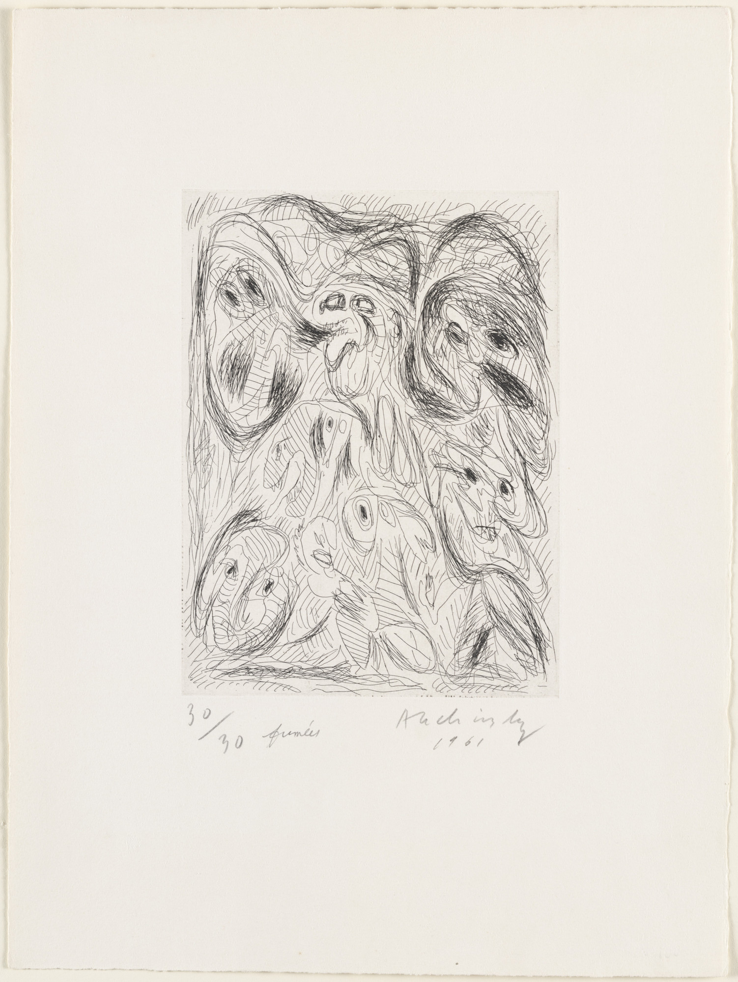 Pierre Alechinsky. Fumes ( Fumées )