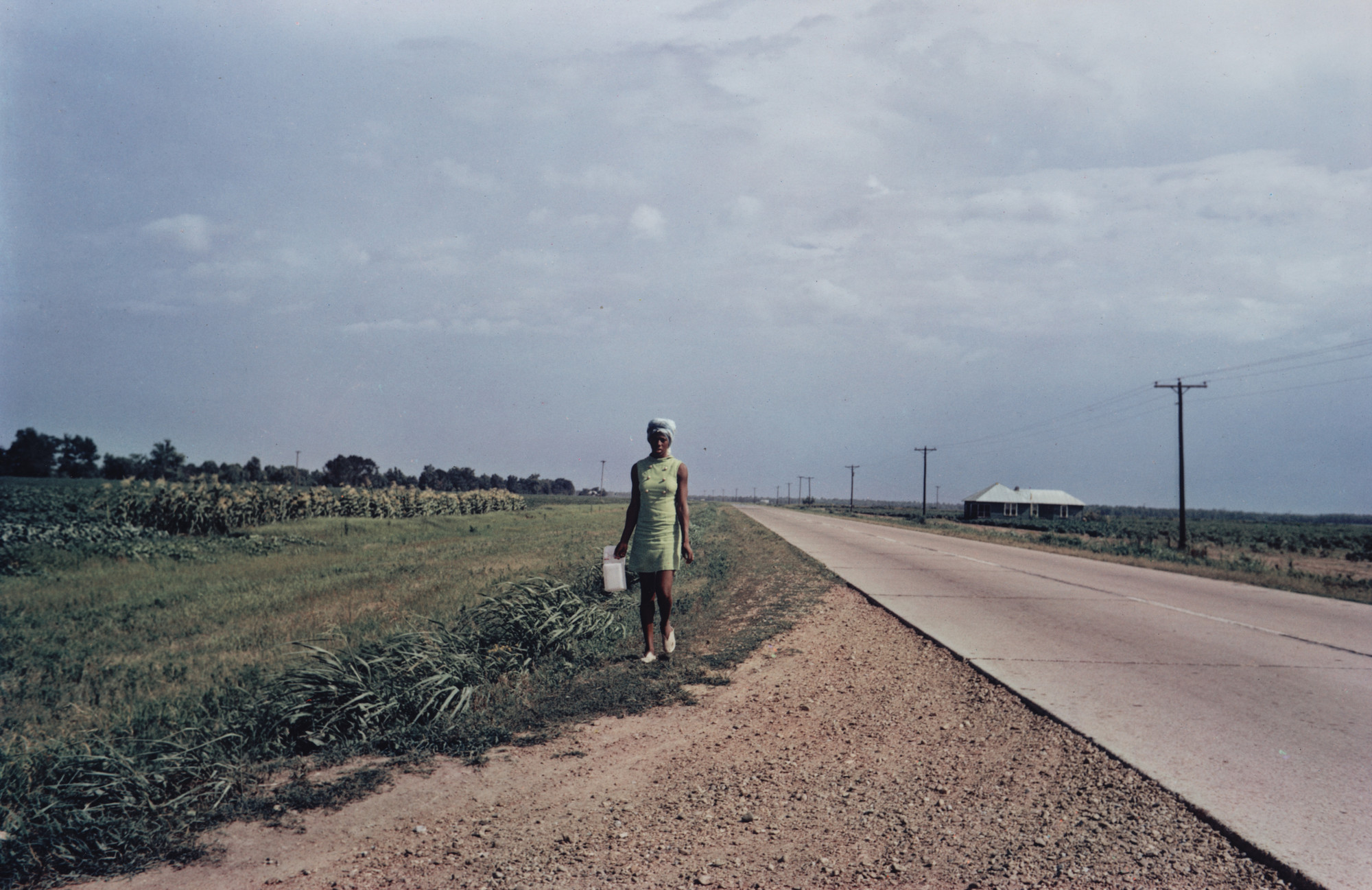 William Eggleston. Near Minter City and Glendora, Mississippi