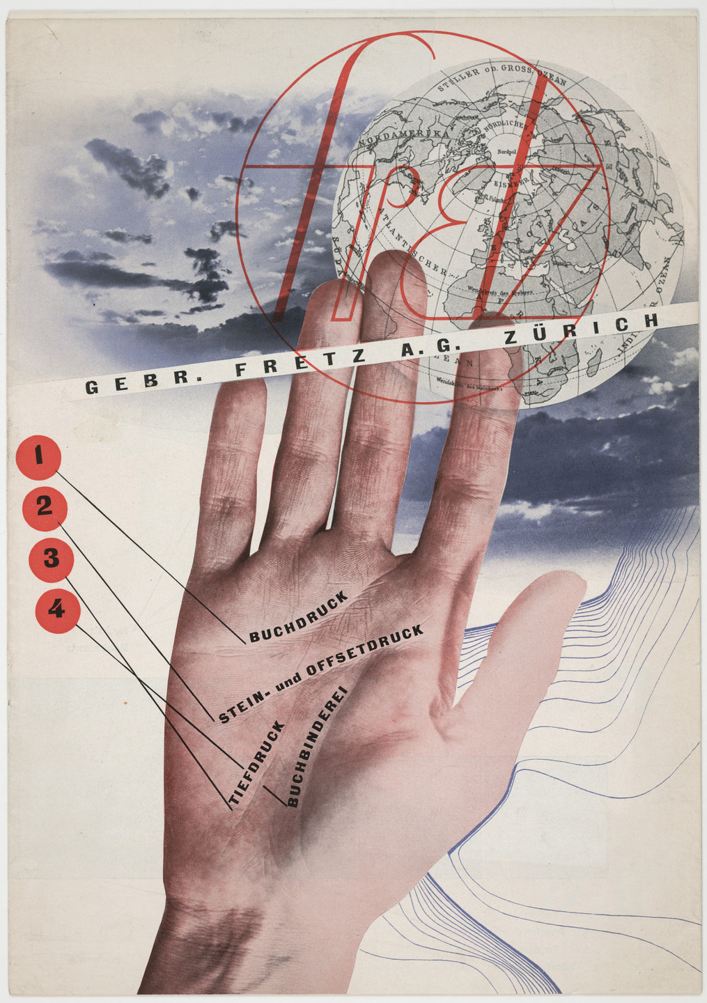 Herbert Matter. Gebr. Fretz A.G. Zürich. 1933