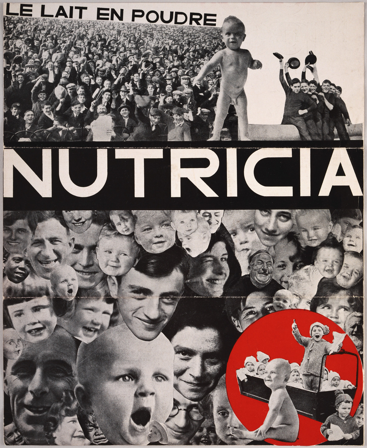 Paul Schuitema. Advertisement for Nutricia powdered milk (Nutricia, le lait en poudre). 1927-28