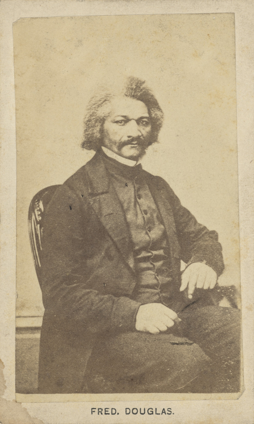 Frederick Douglass, Samuel Montague Fasset. Portrait of Frederick Douglass Taken During The Civil War. 1864
