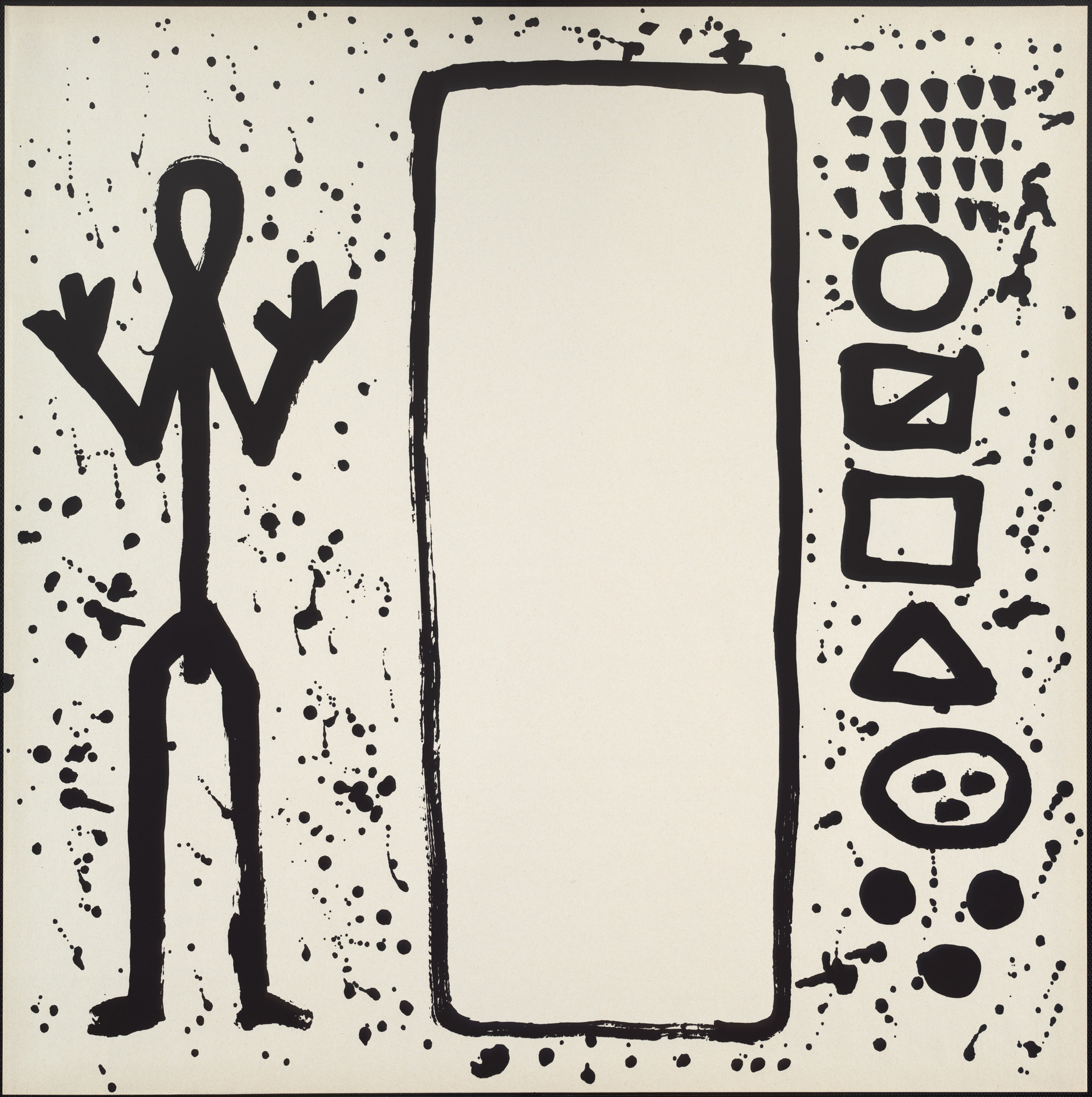 A.R. Penck (Ralf Winkler). Untitled from the portfolio Ur End Standart