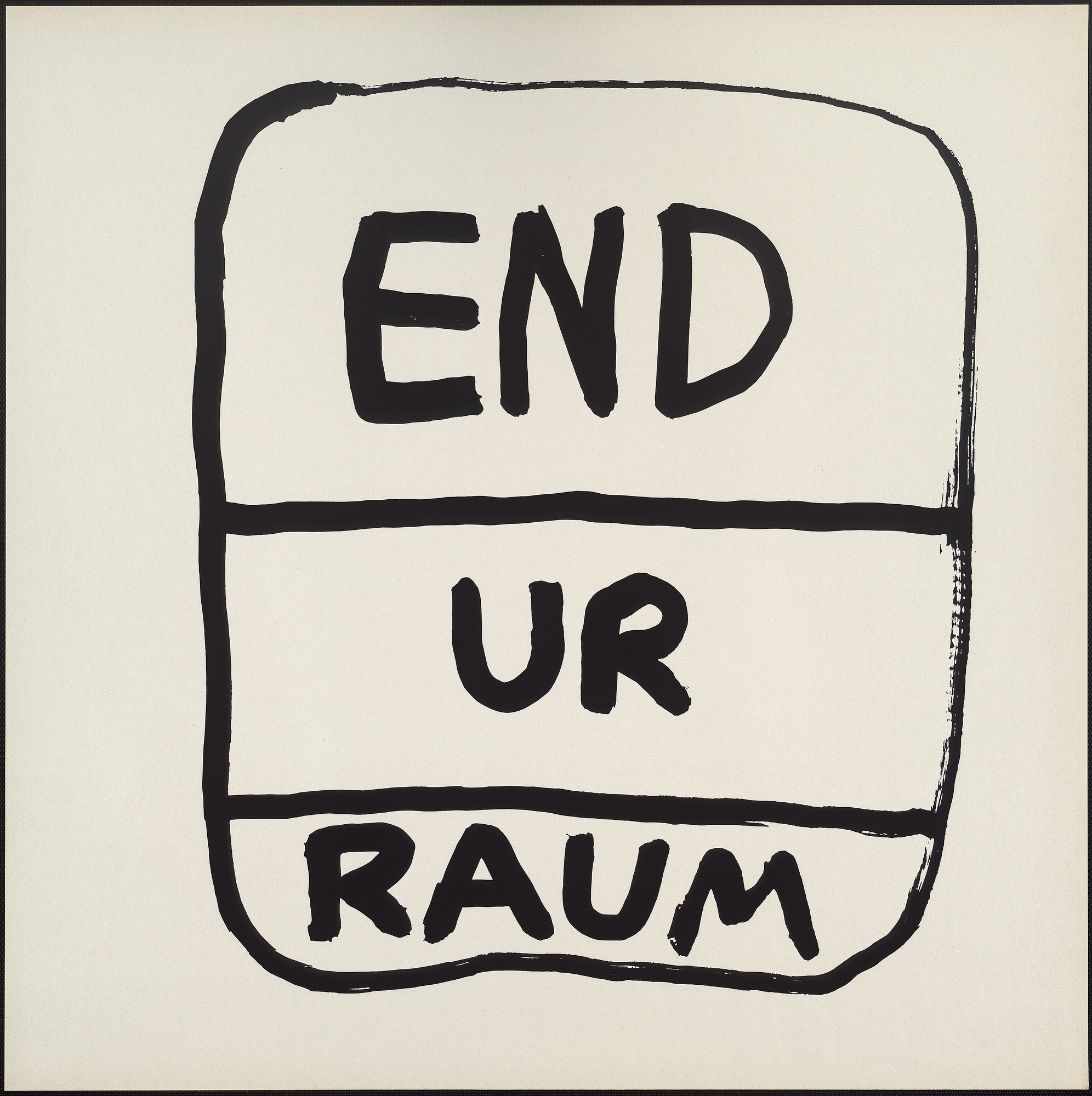 A.R. Penck (Ralf Winkler). Untitled from the portfolio Ur End Standart