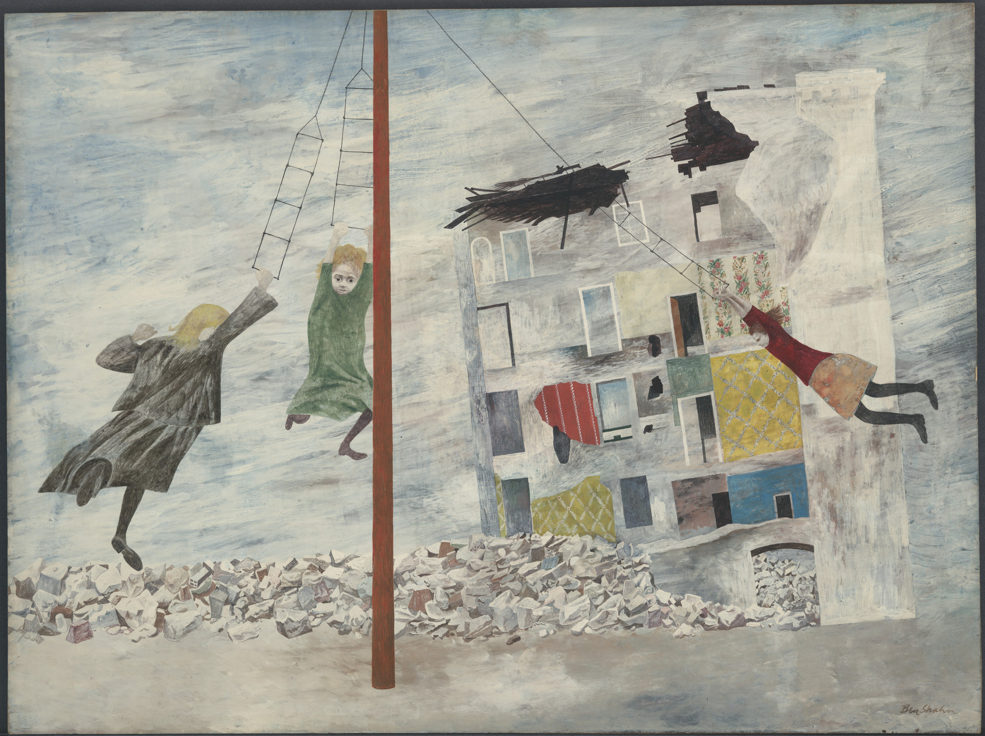 Ben Shahn. Liberation. 1945 | MoMA