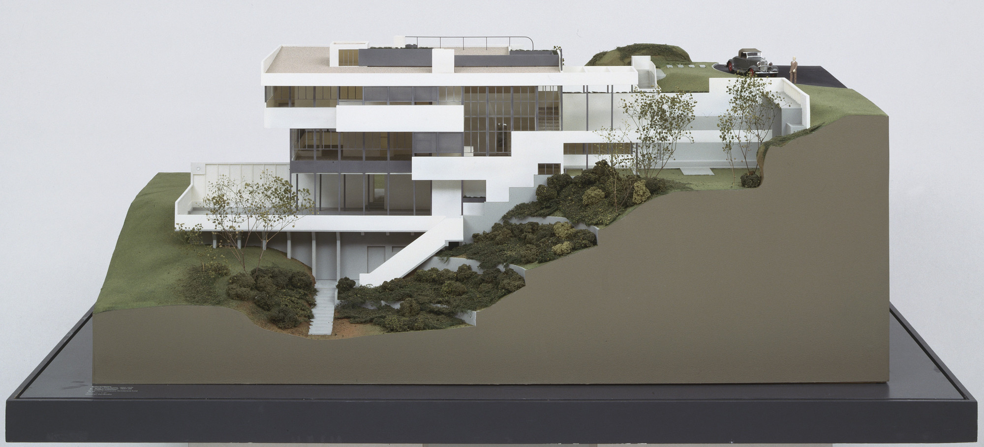 Richard Neutra. Dr. Phillip M. Lovell House, Los Angeles, California, Scale model 3/8&#34;=1&#39;0. 1927–1929 (model 1979)