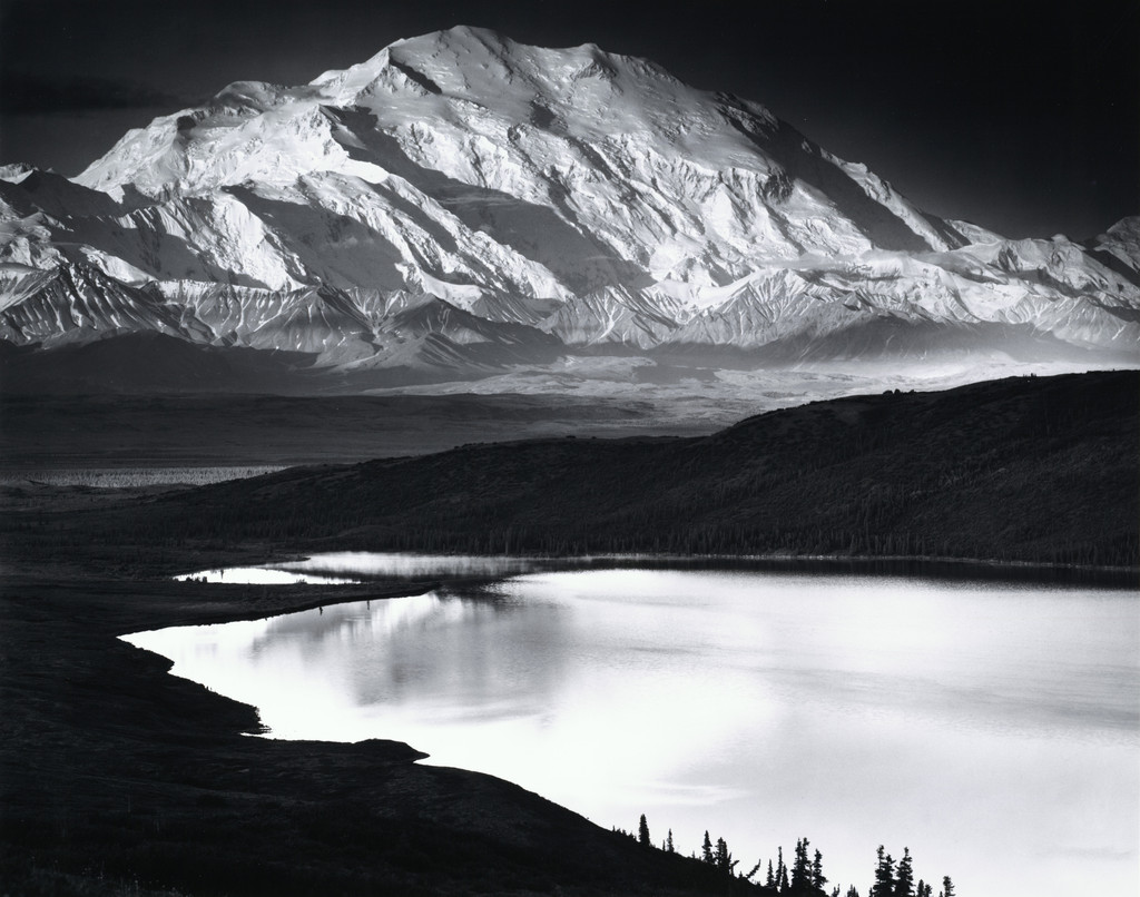 Mount McKinley and Wonder Lake, Mount McKinley National Park, Alaska