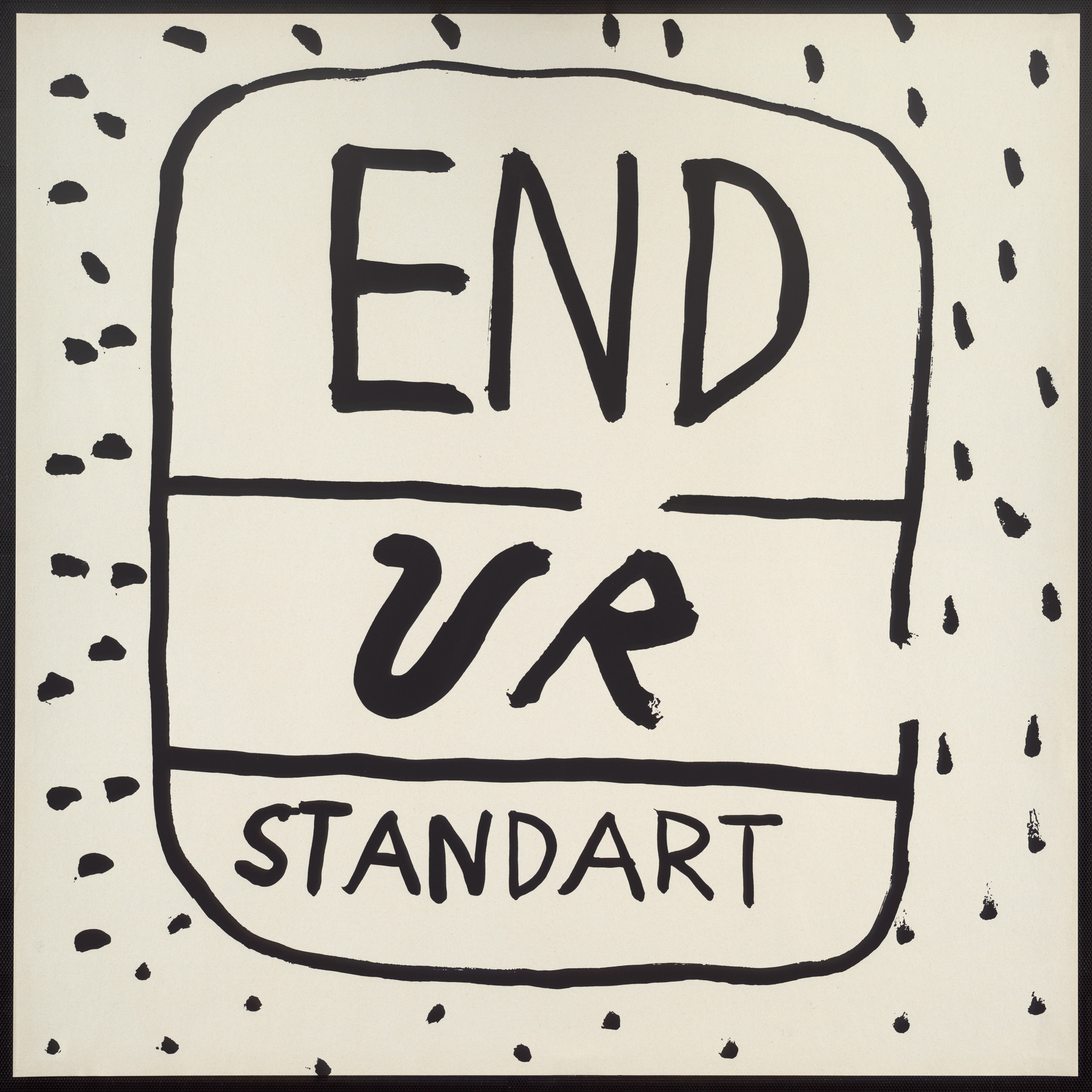 A.R. Penck (Ralf Winkler). Untitled from the portfolio Ur End Standart