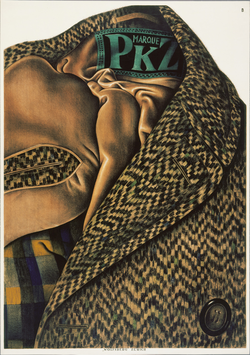 Otto Baumberger. Marque PKZ (Poster for the Swiss clothing company PKZ). 1923