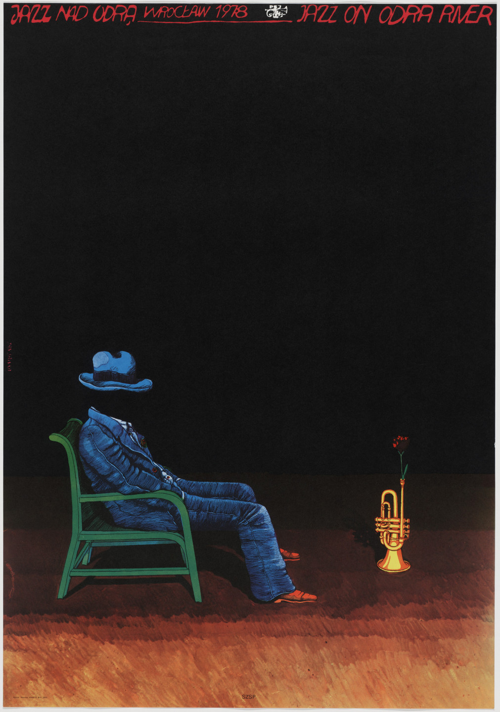 Jan Sawka. Jazz Nad Odra, Wroclaw 1978, Jazz on Odra River. 1978