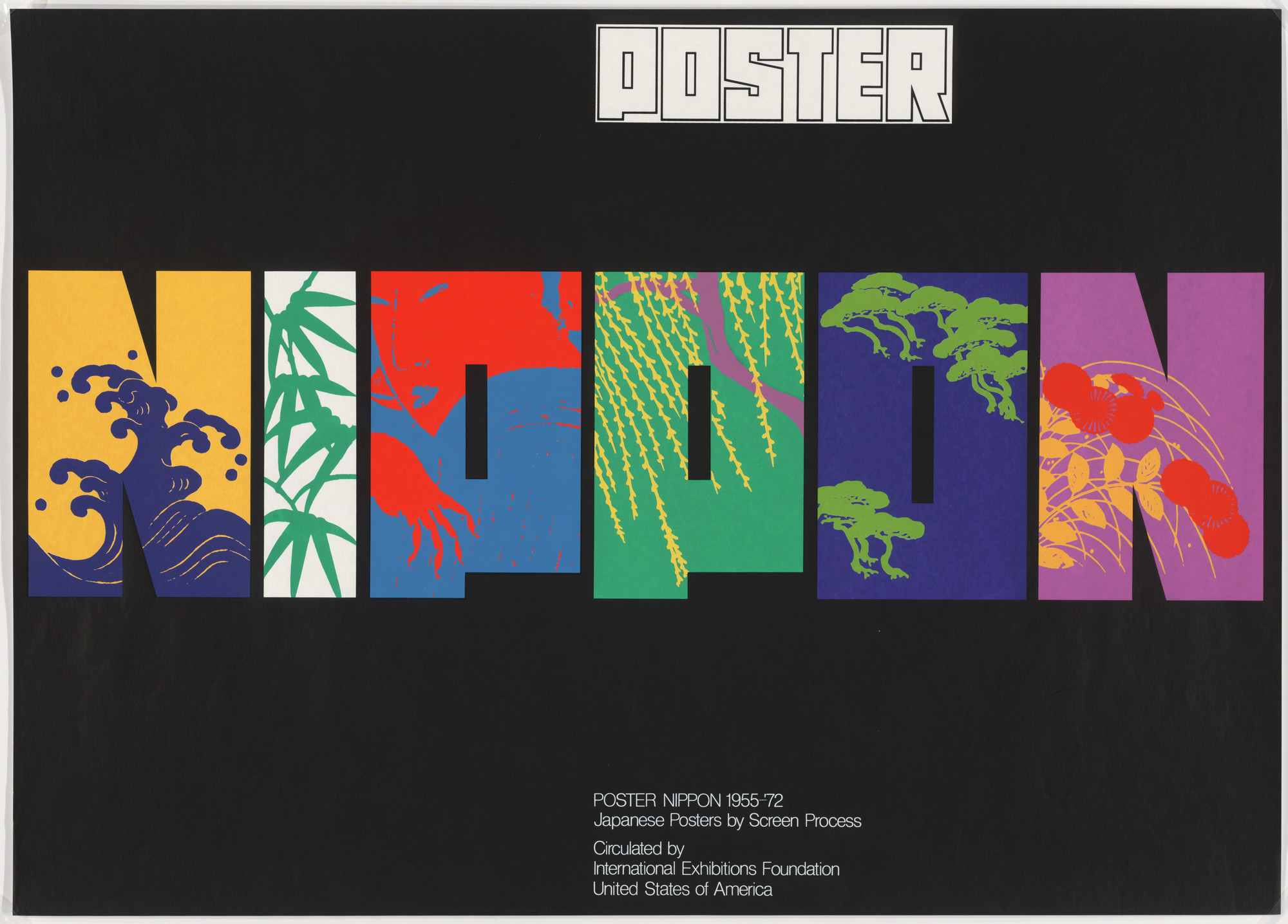 Ikko Tanaka. Poster Nippon 1955-'72, Japanese Posters by Screen