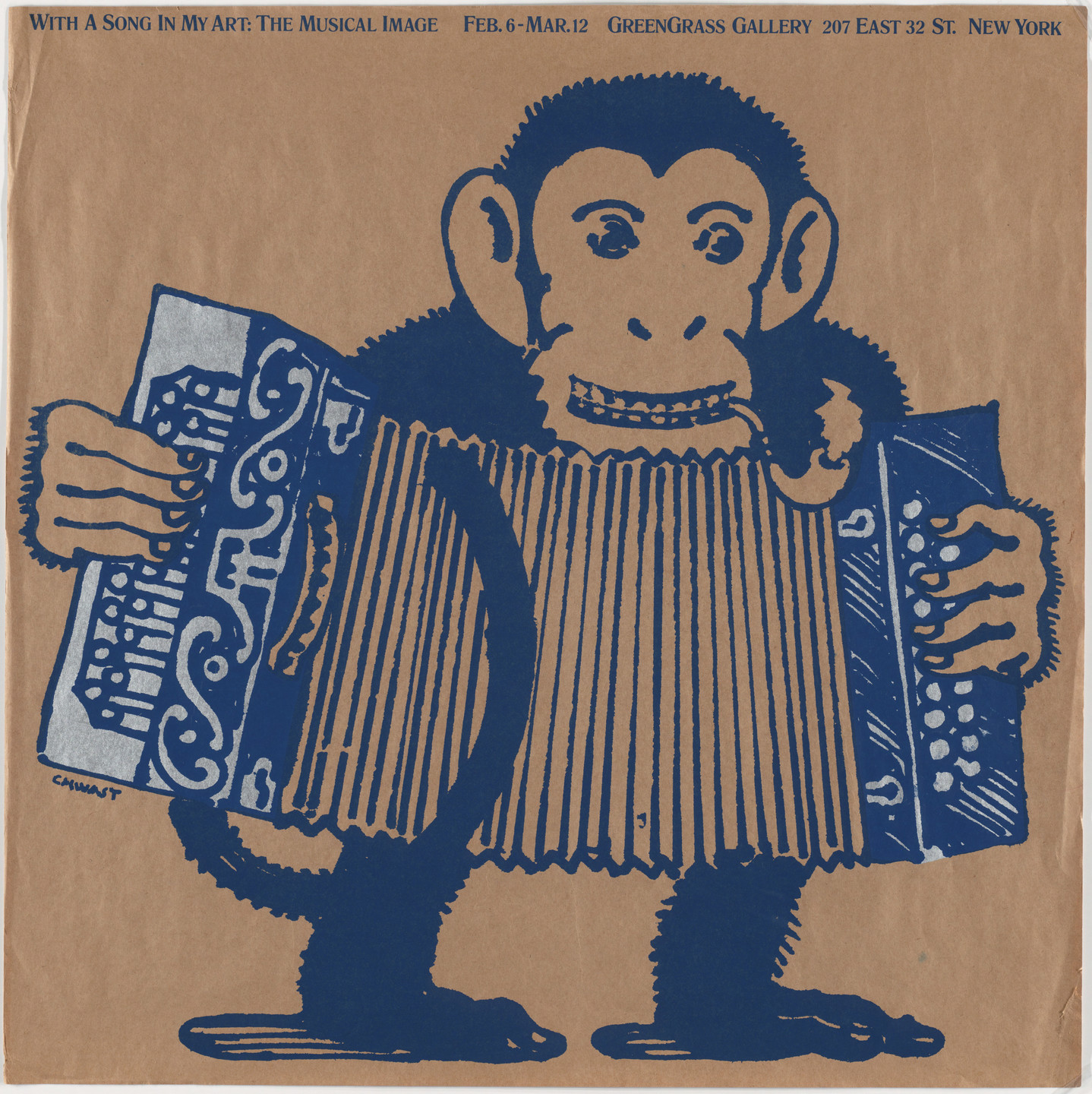 Seymour Chwast. With a Song in my Art: The Musical Image. 1976