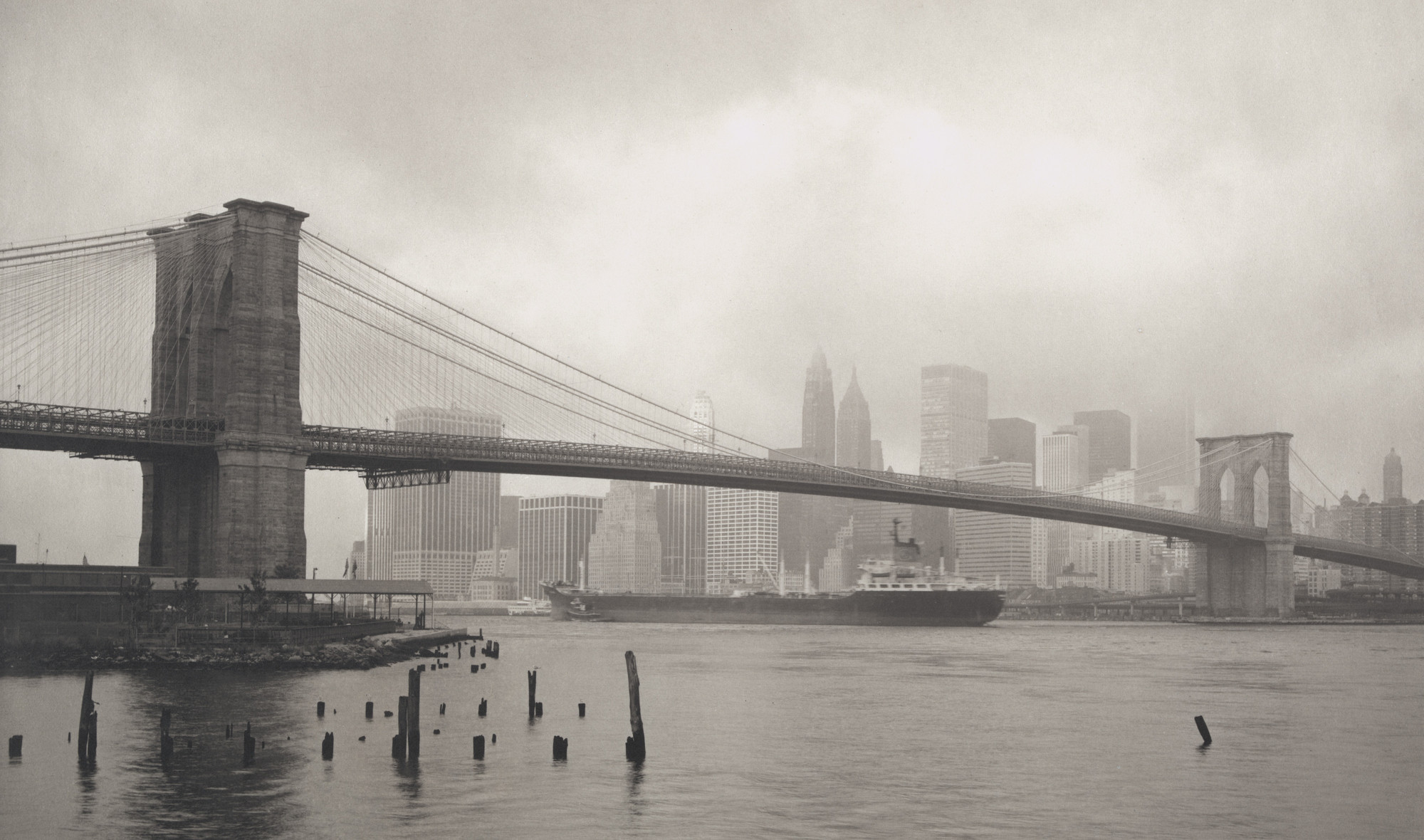 Richard Benson. Brooklyn Bridge. 1980