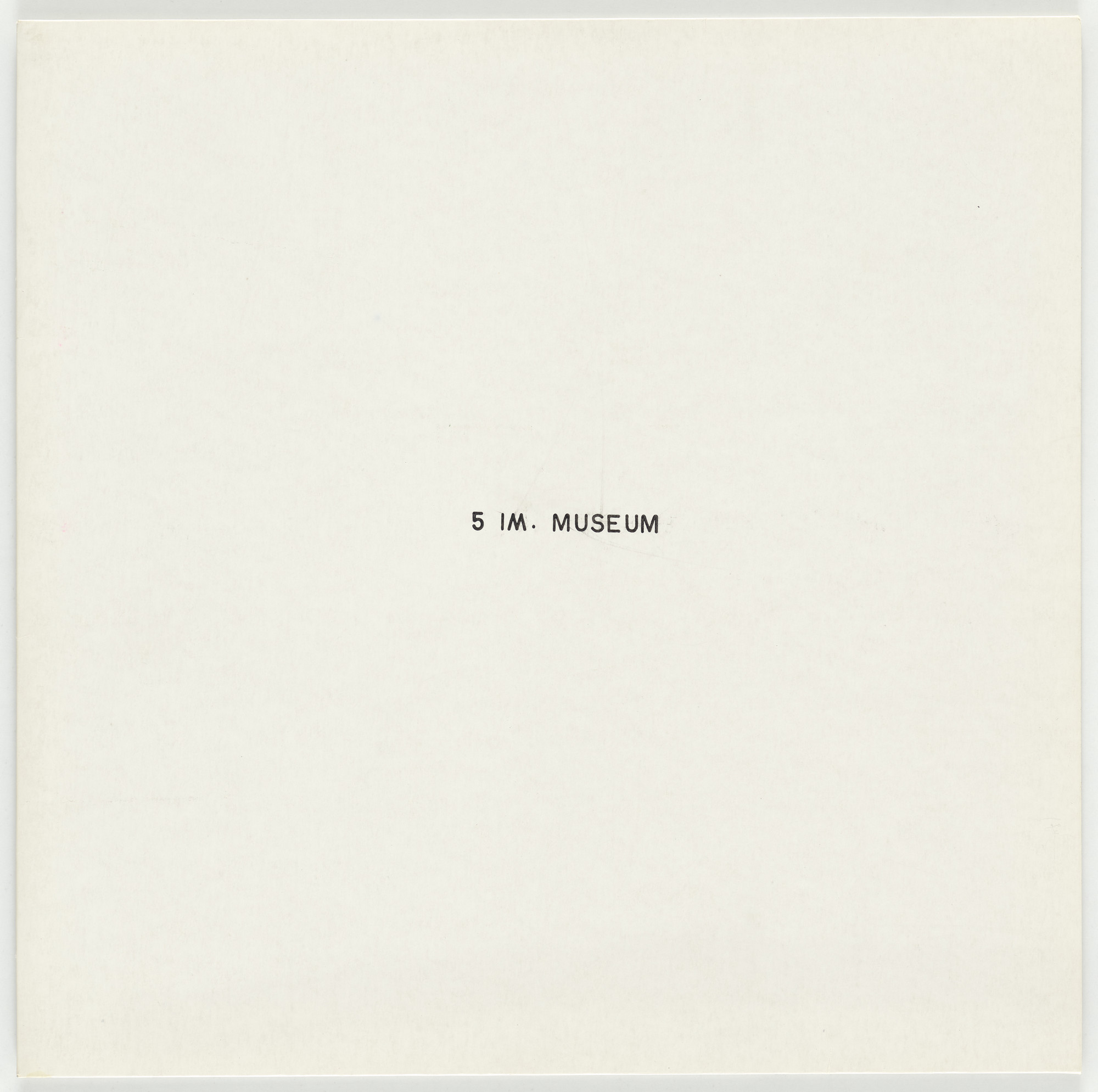 Albert Oehlen. Imaginary Museum