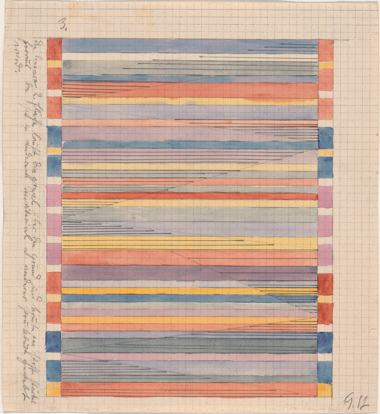 Gunta Stölzl. Design for Textile. 1920-24