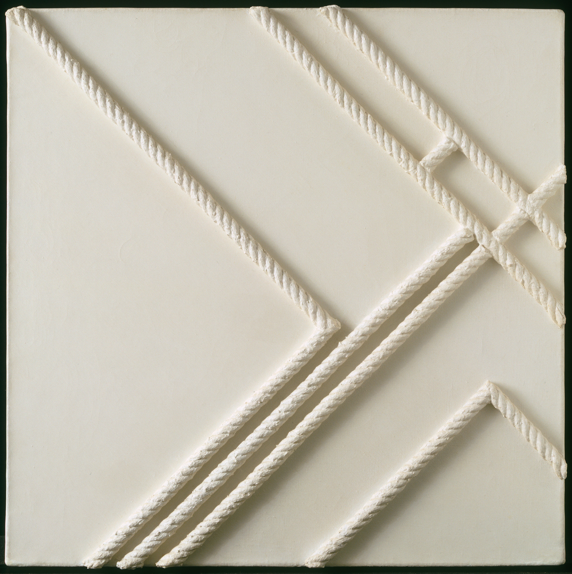 Marlow Moss. White with Rope