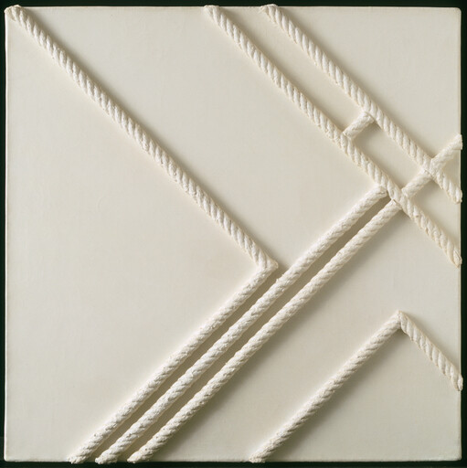 Marlow Moss. White with Rope