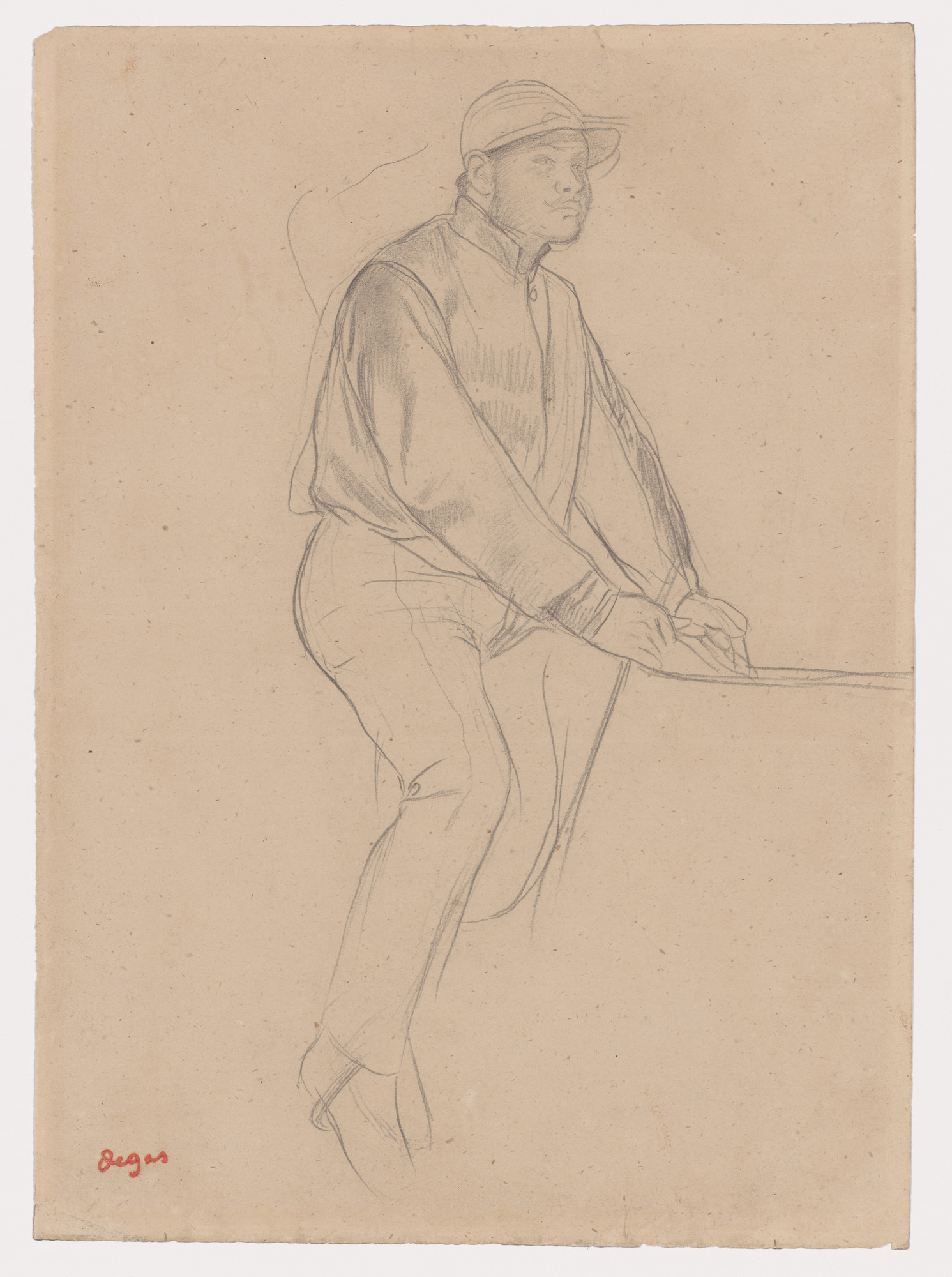 Hilaire-Germain-Edgar Degas. The Jockey. 1866-68 | MoMA