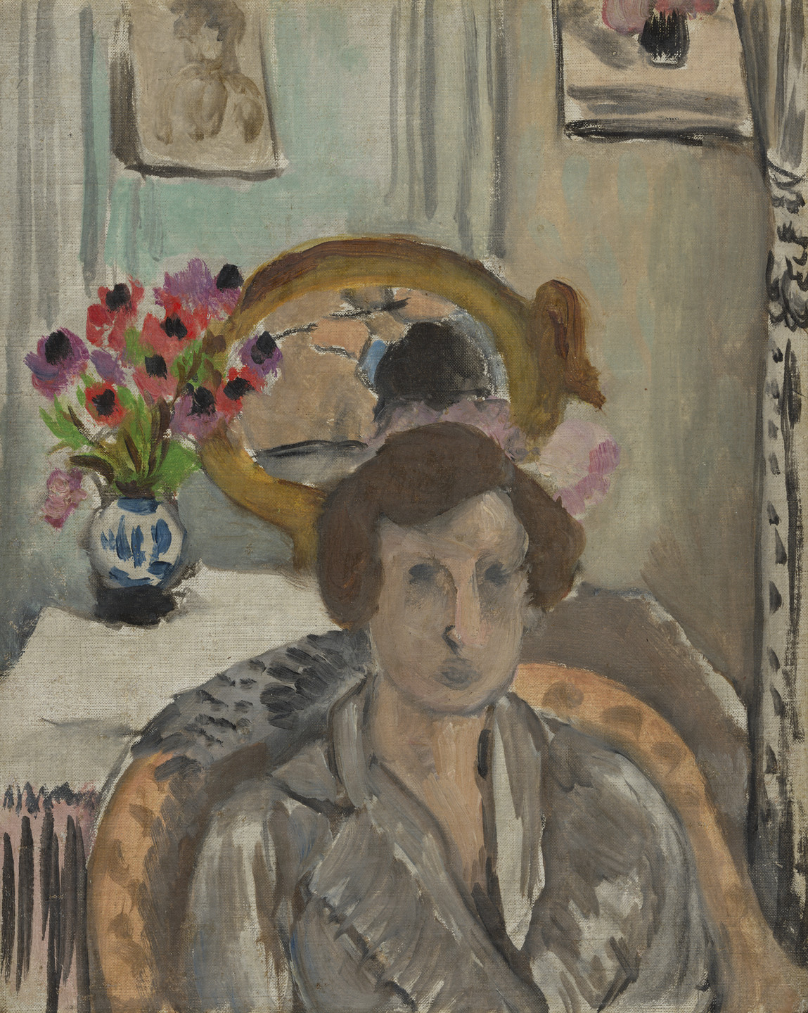 Henri Matisse. Woman with Anemones. c. 1919-20