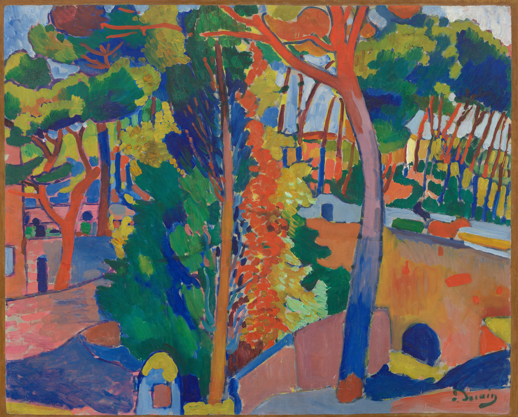 André Derain. Bridge over the Riou. 1906