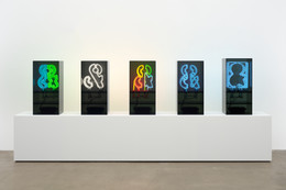 Chryssa. Five Variations on the Ampersand. 1966