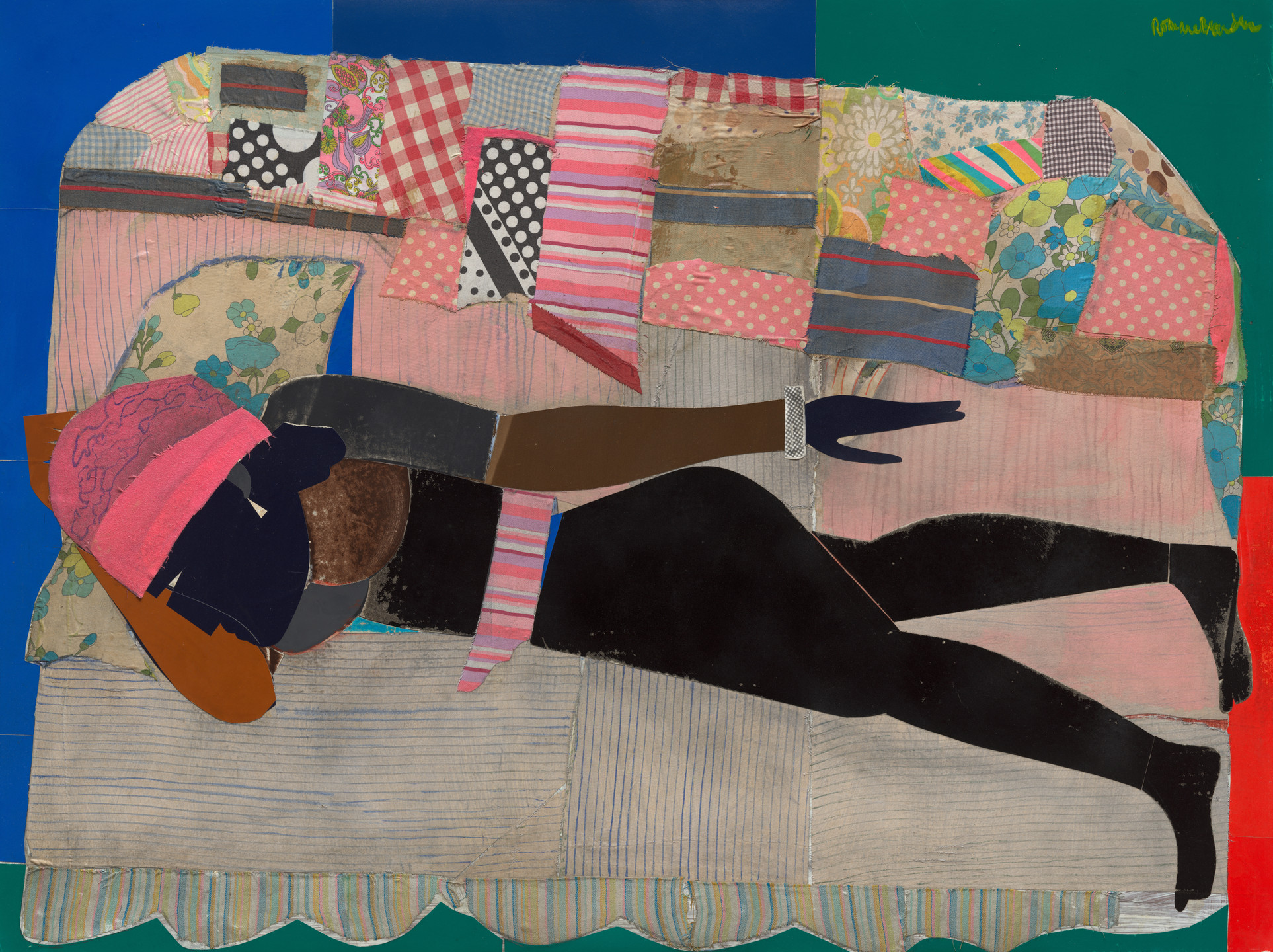Romare Bearden. Patchwork Quilt. 1970